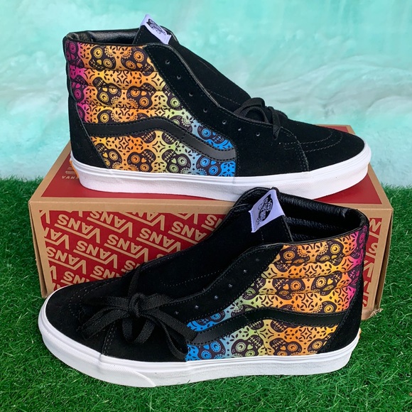 VANS SK8-Hi Dia De Los Muertos Bkmlt WMNS - Picture 3 of 16